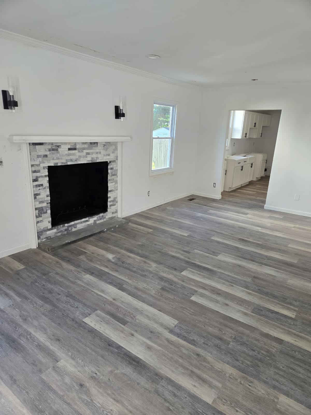 Finished living room renovation